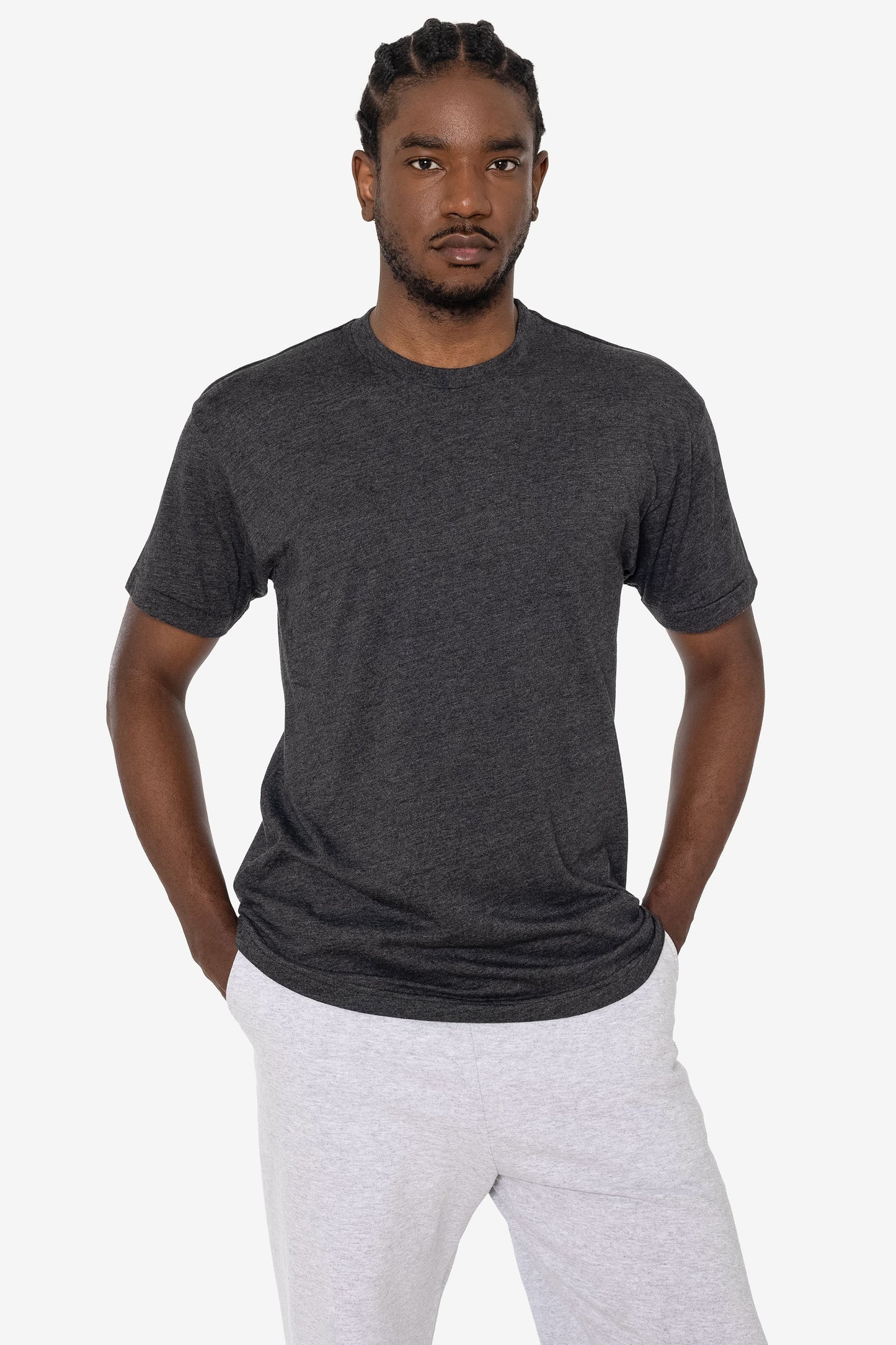 FF01 - Poly-Cotton Crew Neck T-Shirt