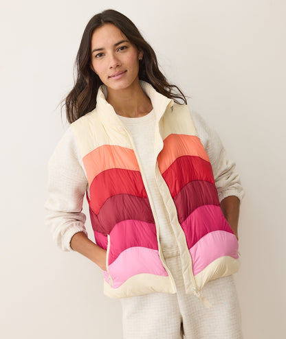 Sunset Puffer Vest