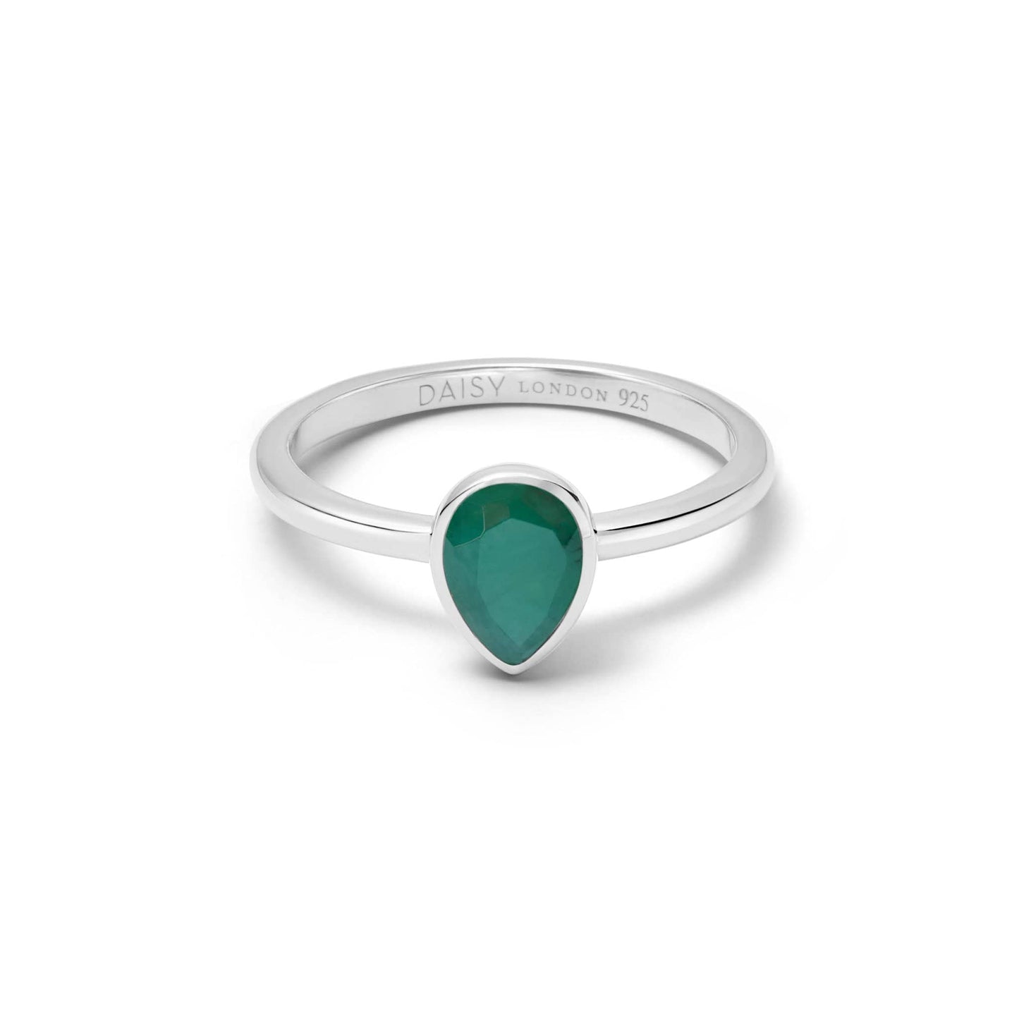 Birthstone Ring Sterling Silver
