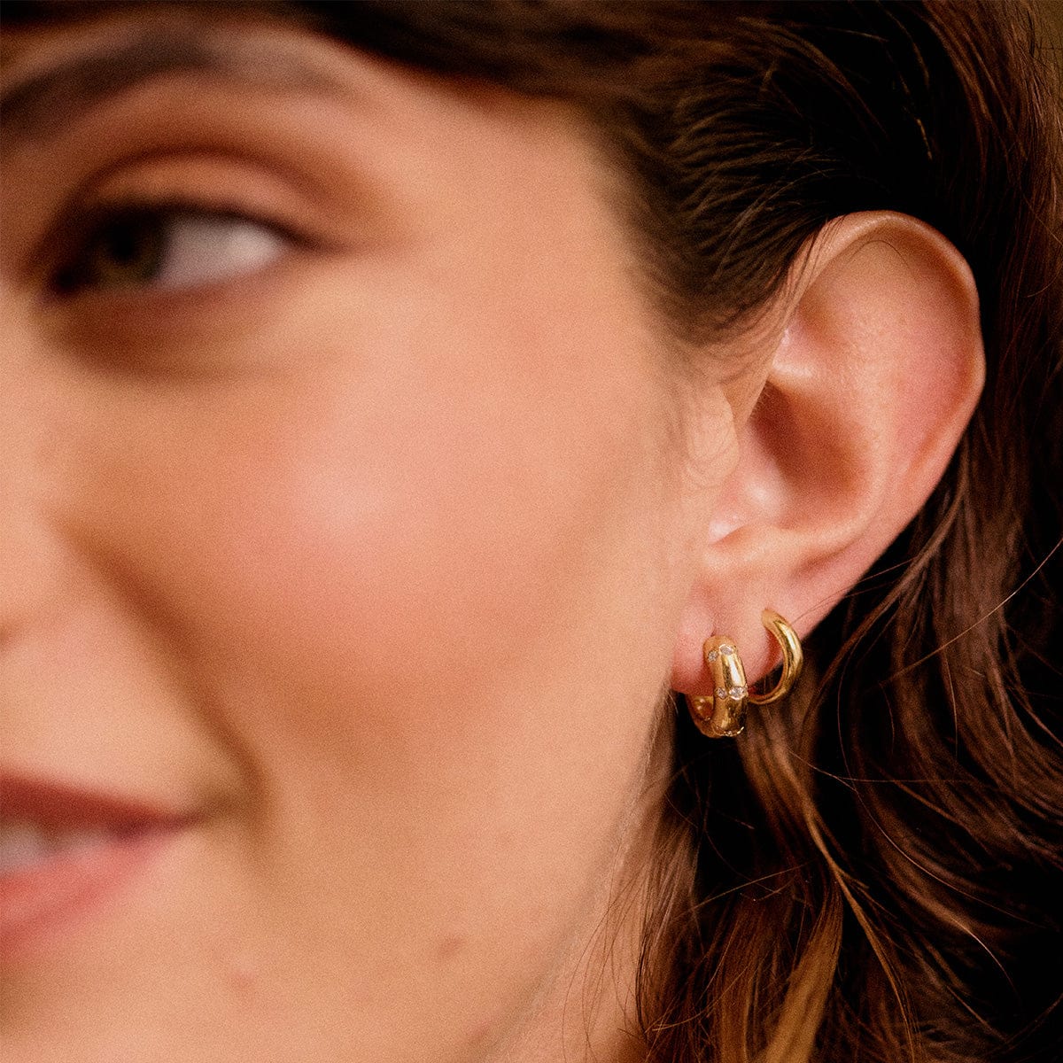 Essential Hoop Earrings 9ct Solid Gold