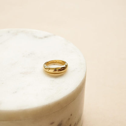 Estée Lalonde Duo Dome Layering Set 18ct Gold Plate