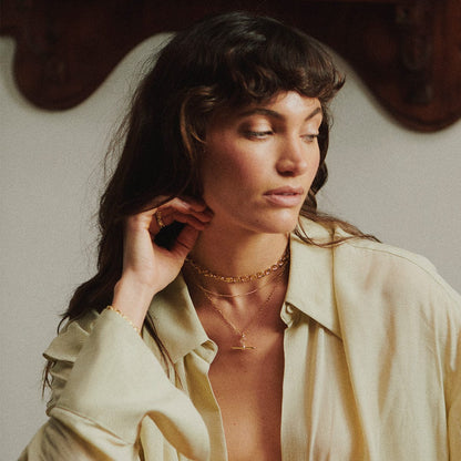 Sol Necklace Layering Set 18ct Gold Plate