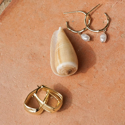 Summer Icons Earrings Stack 18ct Gold Plate